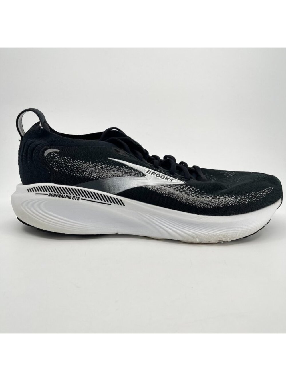 Brooks Adrenaline GTS 25 Mens Size 15 Black Athletic Running Shoes Sneakers
